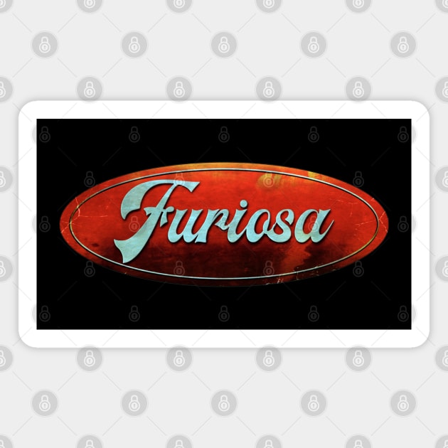 The Ford Furiosa Magnet by INLE Designs